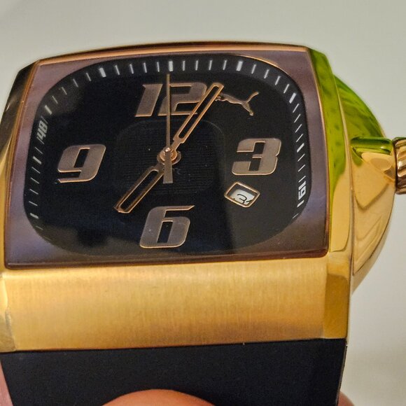 Puma Charger Stainless Steel Rose Gold Watch - Picture 14 of 16